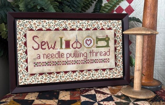 Sew… A Needle Pulling Thread