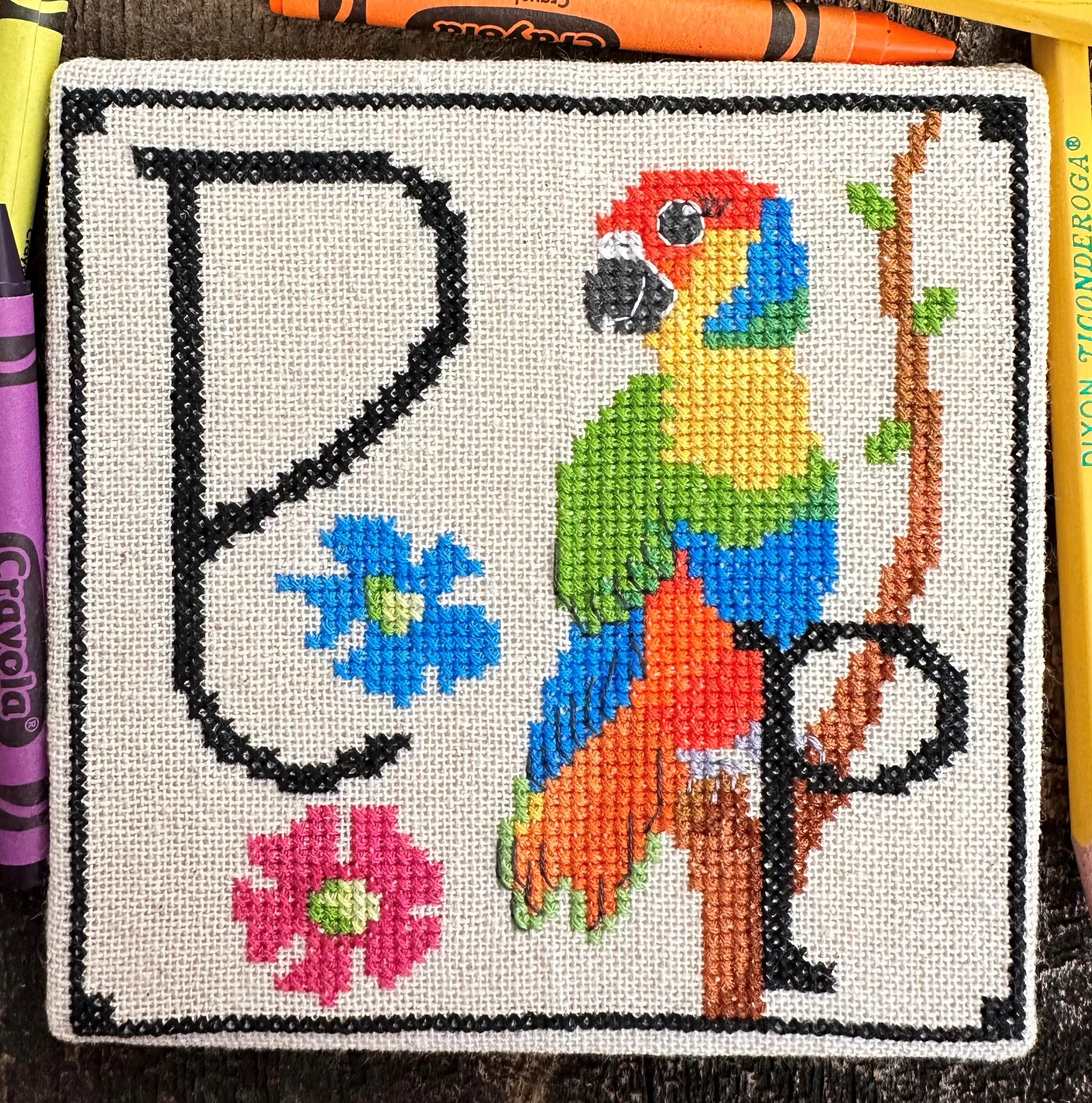 Animal Alphabet Series - Polly Parrot